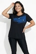 Funktions-Shirt, Wellen, Halbarm