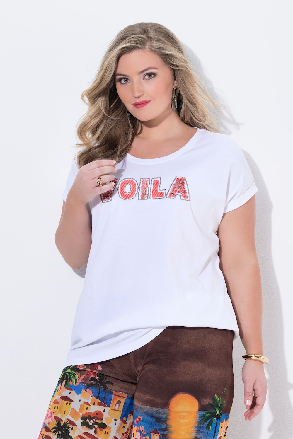 T-shirt, comfort fit, VOILA-applicatie