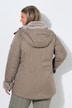 HYPRAR Funktions-Jacke, wasserdicht, Kapuze, Webpelz
