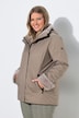 HYPRAR Funktions-Jacke, wasserdicht, Kapuze, Webpelz