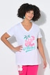 T-shirt, comfortabele pasvorm, Aloha-motief