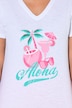 T-shirt, comfortabele pasvorm, Aloha-motief