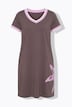 Robe t-shirt, encolure V. Label OEKO-TEX MIG