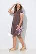 Robe t-shirt, encolure V. Label OEKO-TEX MIG