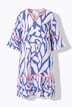 Musseline Kleid, 3/4 Arm