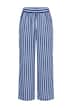 Kalhoty, široké nohavice, vysoký pas, pruhy