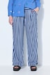 Pantaloni a vita alta, gamba ampia, righe