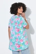 T-Shirt, bequeme Passform, Blumenmuster