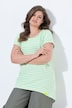 Striped Cap Sleeve Knit Tunic