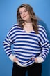 Pullover, Boxy Shape, Streifenstrick
