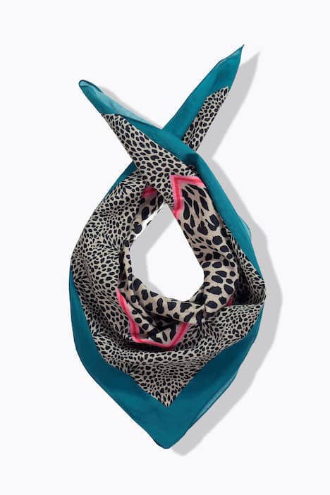 Sjaal, luipaardmotief, patchlook