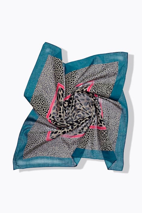 Sjaal, luipaardmotief, patchlook