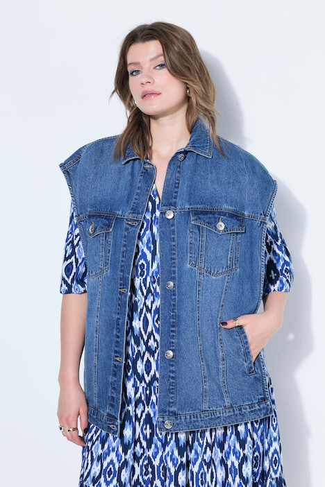 FEOYA Gilet Trapuntato Donna Invernale, Senza Maniche, Colletto Alto, Antivento, Con Tasche, Taglio Corto