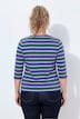 Shirt, Ringel, U-Boot-Ausschnitt, 3/4-Arm, Biobaumwolle