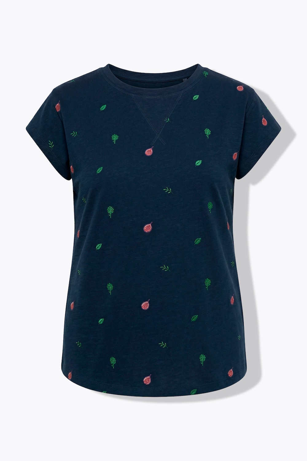 T-Shirt, Artischocken, Rundhals, Halbarm, Biobaumwolle