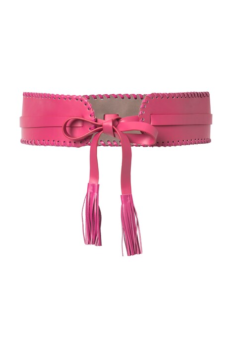 Bindegürtel mit Zierkante und Tasseln