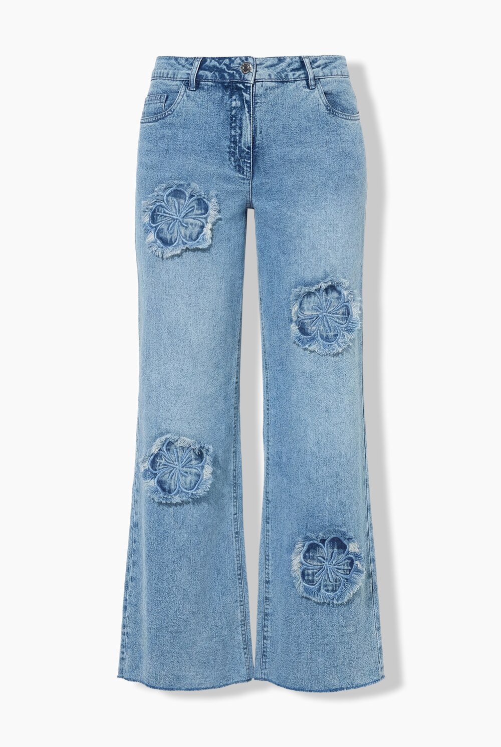 Stora storlekar Jeans Nora, Dam, blå, storlek: 48, Bomull, Angel of Style