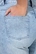 Jeans-Bermuda, weites Bein, High Waist, 5-Pocket