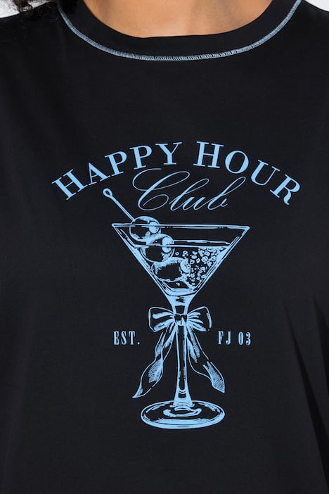 Happy Hour Club Short Sleeve Graphic Tee