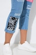 3/4-Jeans Amy, farbige Bandana-Patches, 5-Pocket