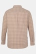 Kostkovaná košile, dlouhé rukávy, krep, kentový límec, komfortní střih, do vel. 8XL