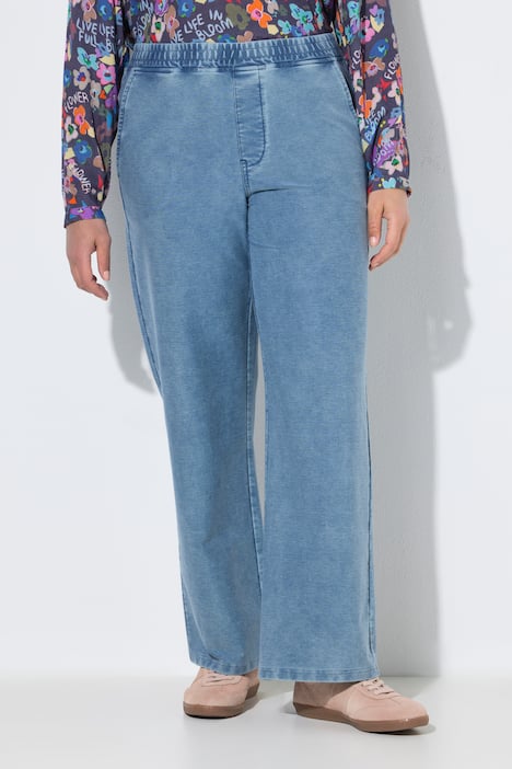 Slip-on jeans, vida ben, stretchig denimlook