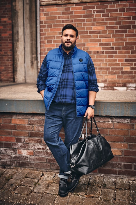 Karo-Flanellhemd, Langarm, Kentkragen, Comfort Fit, bis 8 XL