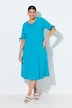 Ribbon Tie Short Sleeve A-Line Dress