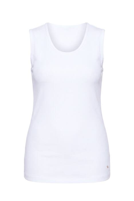 Stonewashed Fringed Hem Tank Top