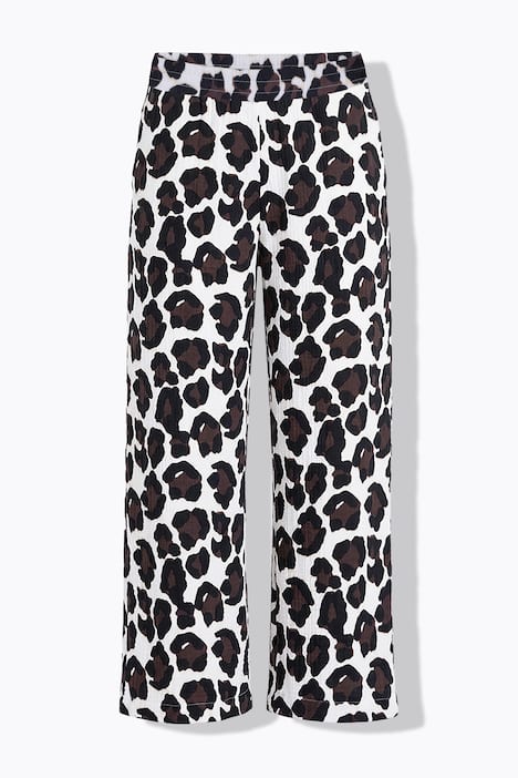 Hose, Wide Legs, Musselin, Leo