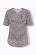 T-shirt, korte mouwen, ronde hals, all-over print, OEKO-TEX