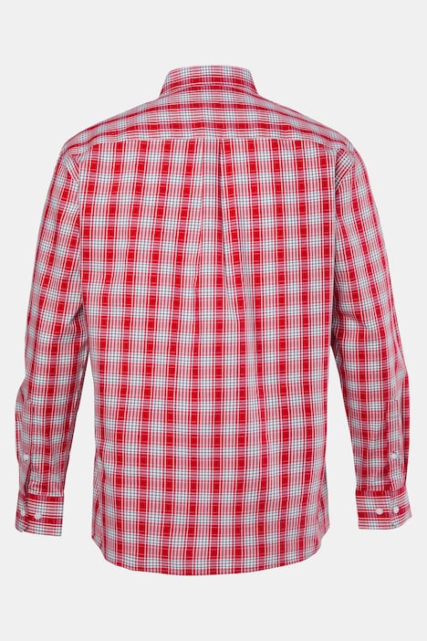 Karohemd, Langarm, Buttondown-Kragen, Comfort Fit, bis 8 XL