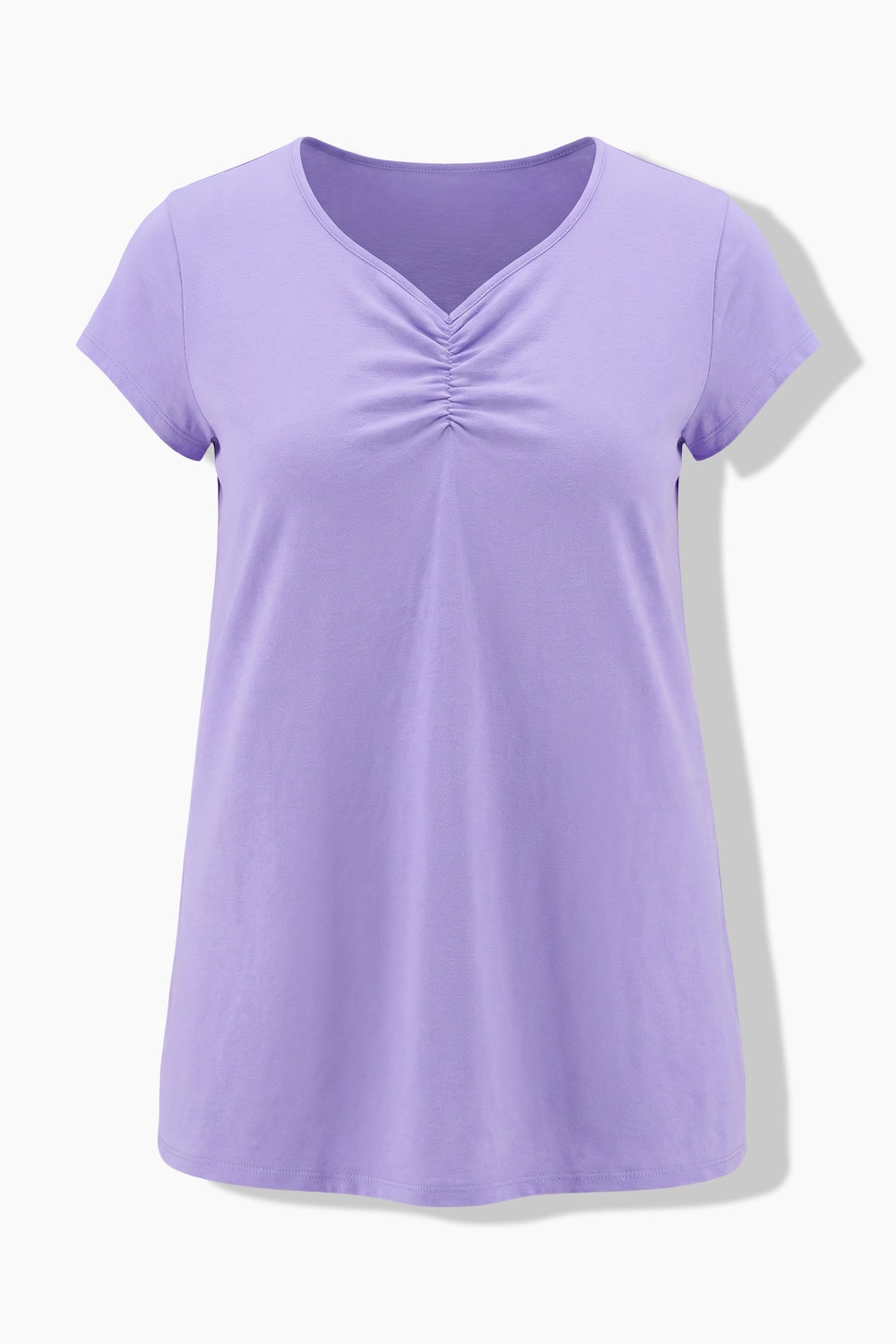 Stora storlekar T-shirt, Dam, lila, storlek: 46, Bomull, Angel of Style