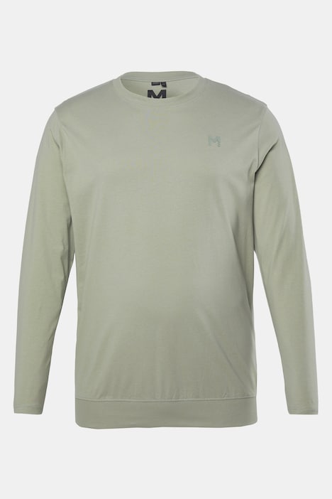 Piżama, zestaw dwuczęściowy, Belly Fit, krata, długi rękaw, do rozm. 8XL
