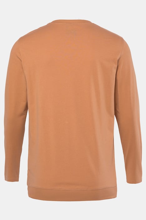 Piżama, zestaw dwuczęściowy, Belly Fit, krata, długi rękaw, do rozm. 8XL