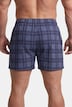 Boxershorts, 2er-Pack, uni/Karo, OEKO-TEX, bis 8 XL