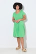 Asymmetric Flounce Panel Short Sleeve Jersey Dress