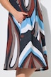 Robe trapèze à bretelles en mousseline, avec décolleté en V