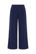 Jerseyhose, weites, ausgestelltes Bein, Elastikbund, LENZING™ ECOVERO-Viskose