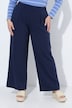 Jerseyhose, weites, ausgestelltes Bein, Elastikbund, LENZING™ ECOVERO-Viskose