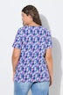 T-Shirt, Rundhals, 1/2 Arm, Allover-Print, OEKO-TEX MIG