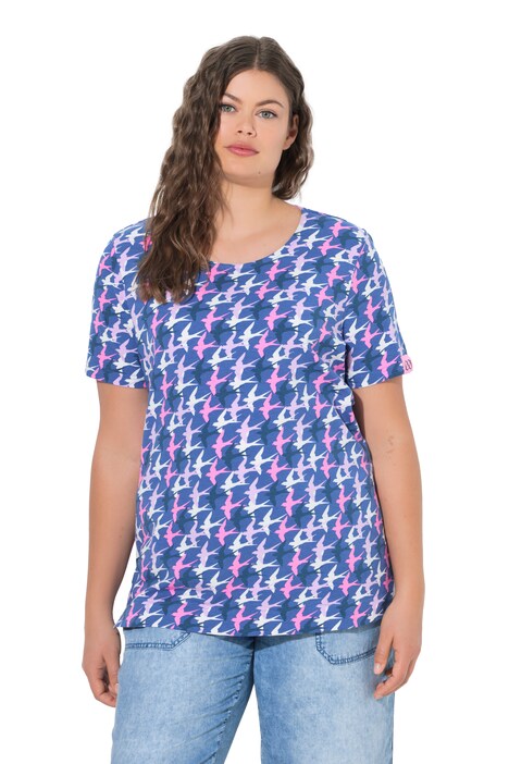 Swallow Print Short Sleeve Tee