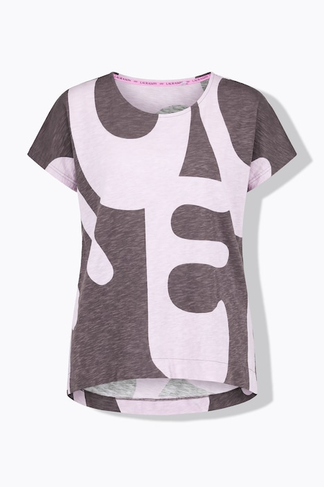 T-Shirt, Rundhals, 1/2 Arm, Allover-Print