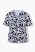 T-shirt, A-lijn, V-hals, korte mouwen