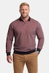 Men+ Langarmpoloshirt, Bauchfit, Piquee, Kontraste, bis 8 XL
