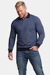 Men+ Langarmpoloshirt, Bauchfit, Piquee, Kontraste, bis 8 XL