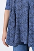 Shirt, Godetfalten, Tunika-Ausschnitt, 3/4-Arm