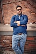 Polokošile s dlouhými rukávy, kontrastní pruhy, zip, do vel. 8XL