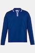 Polokošile s dlouhými rukávy, kontrastní pruhy, zip, do vel. 8XL