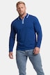 Polokošile s dlouhými rukávy, kontrastní pruhy, zip, do vel. 8XL